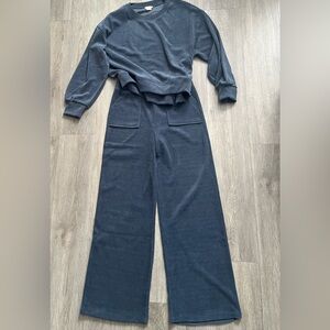 Ribbed Velvet Lounge Set